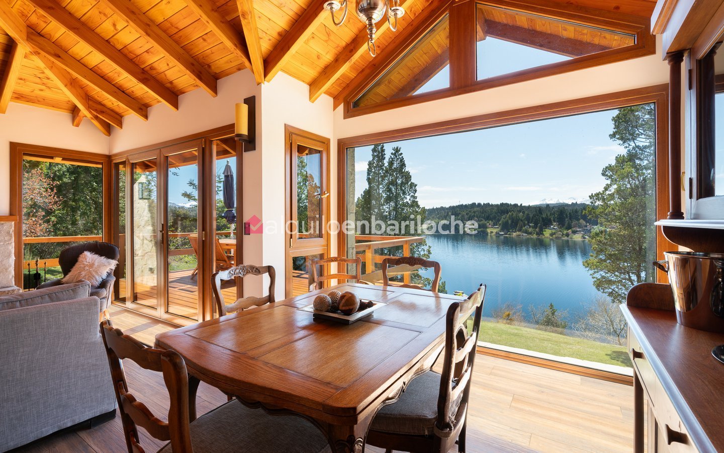 Casa con Vistas en Lago Moreno | Muelle y Costa (4 Pax)