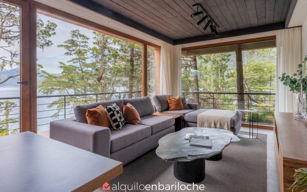 Departamento para 2 con vista al Lago Gutiérrez en Peñón de Arelauquen