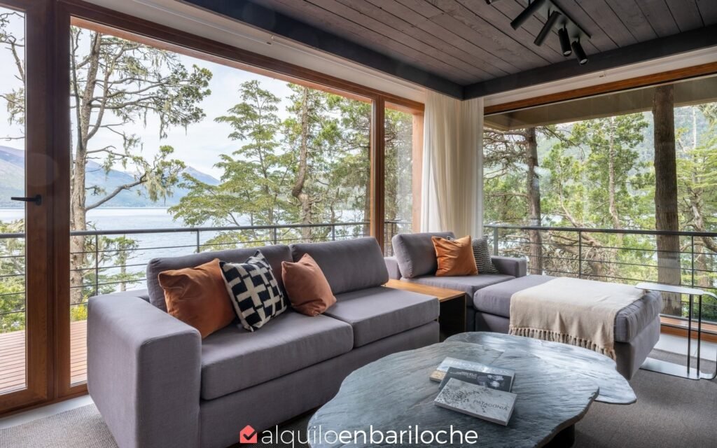 Departamento para 2 con vista al Lago Gutiérrez en Peñón de Arelauquen