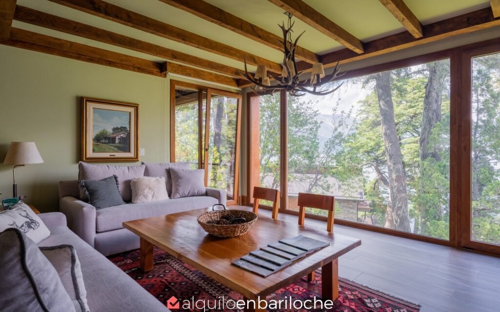 Departamento para 8 con acceso al lago en Peñón de Arelauquen