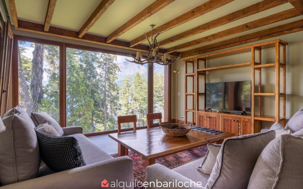 Departamento para 8 con acceso al lago en Peñón de Arelauquen