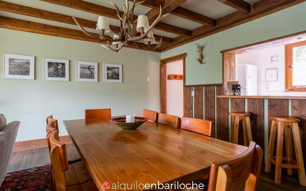 Departamento para 8 con acceso al lago en Peñón de Arelauquen
