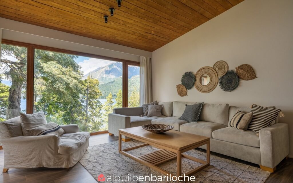 Departamento para 7 en Peñón de Arelauquen, con piscina del complejo