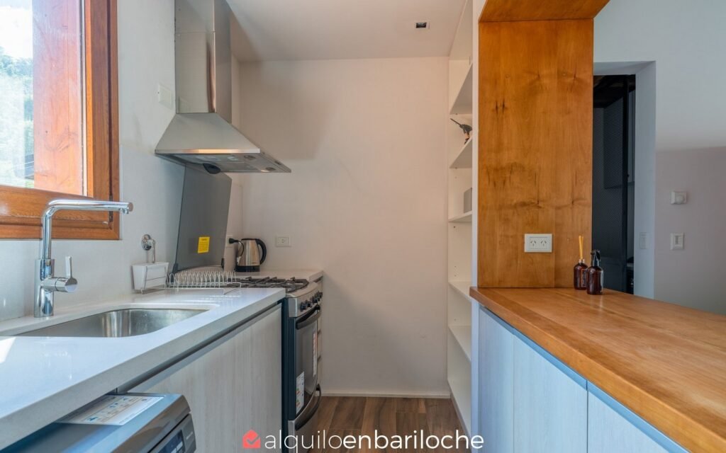 Departamento para 7 en Peñón de Arelauquen, con piscina del complejo