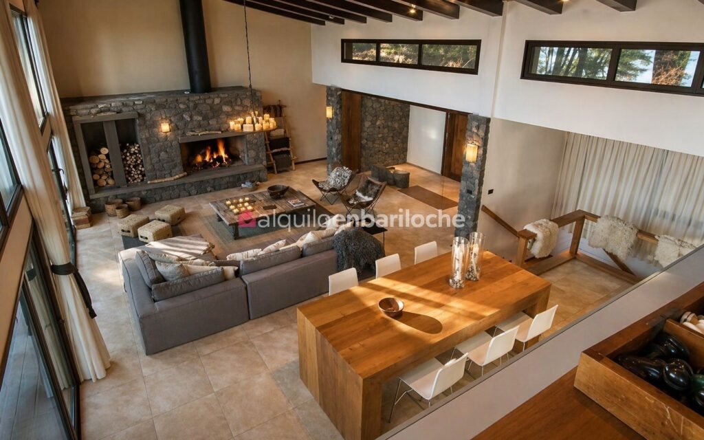 Casa con Costa de Lago Nahuel Huapi y Muelle en Península San Pedro, foto 14