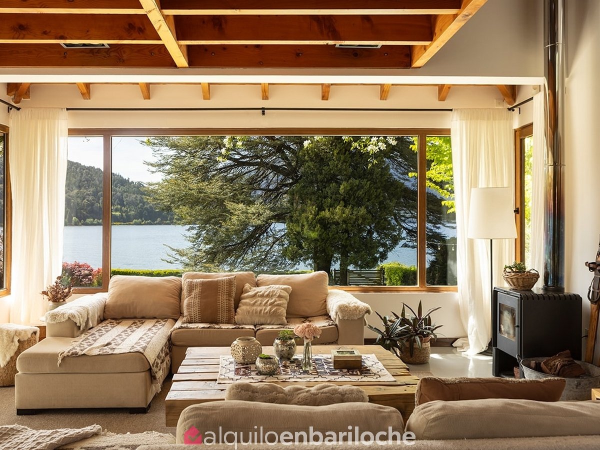 Alquiler Casa con Costa de Lago en Bariloche | Lago Gutiérrez