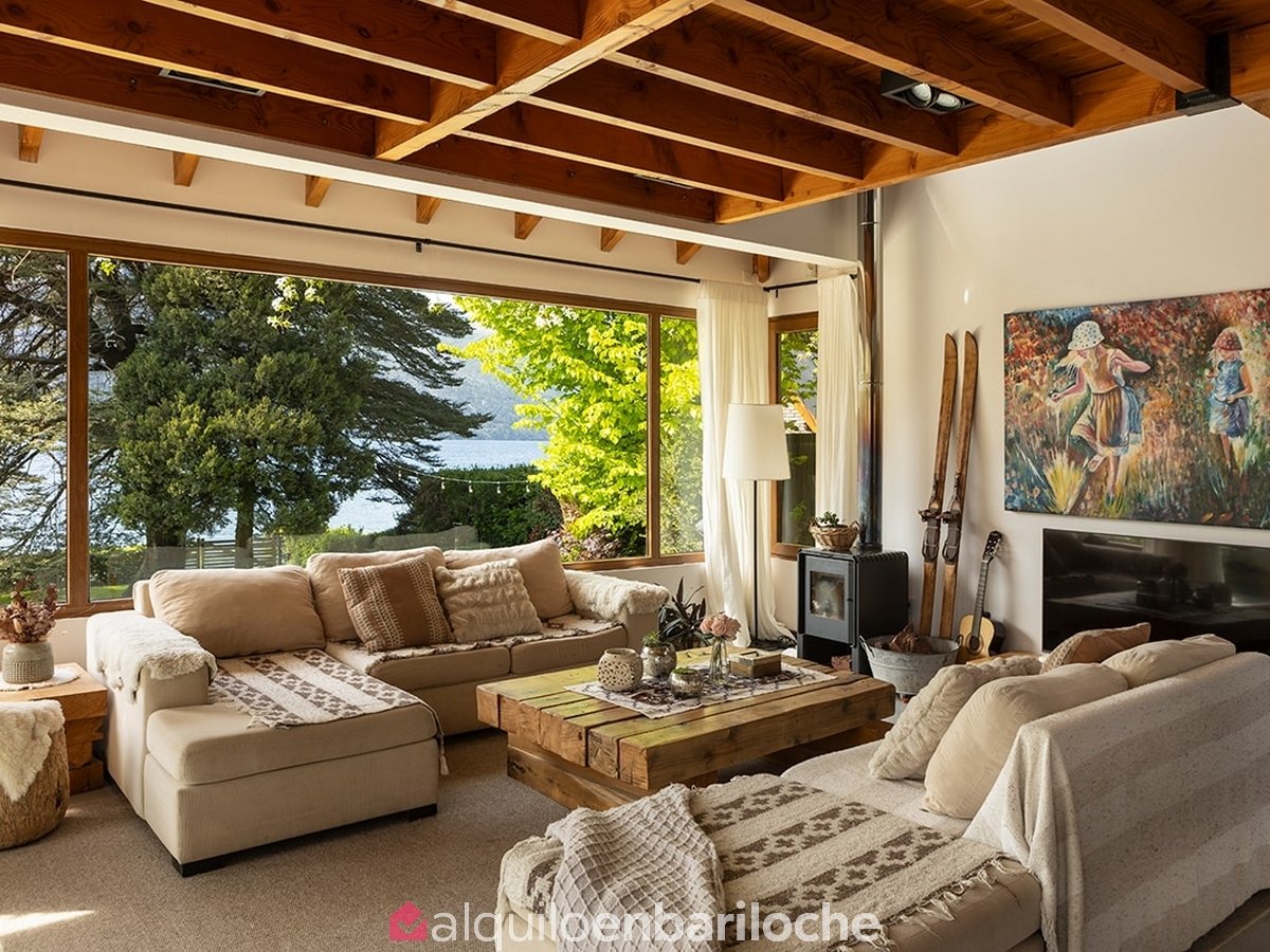 Alquiler Casa con Costa de Lago en Bariloche | Lago Gutiérrez