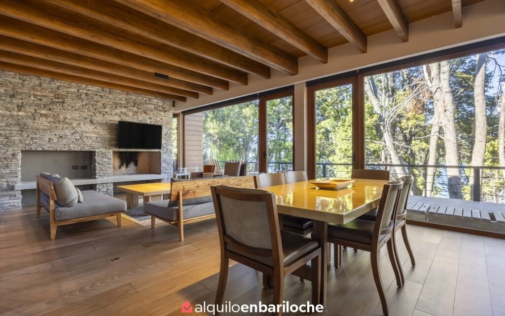 Casa con costa y muelle propio en Península San Pedro, para 8 personas