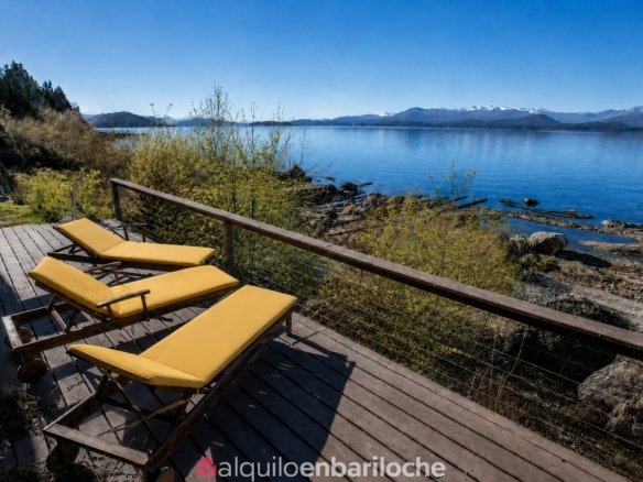 Casa con Costa del Nahuel Huapi para 10 Huéspedes en Bariloche
