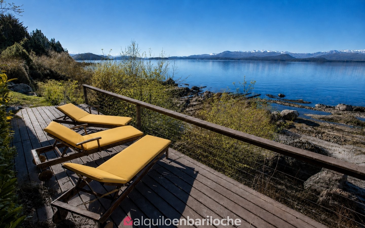 Casa con Costa del Nahuel Huapi para 10 Huéspedes en Bariloche