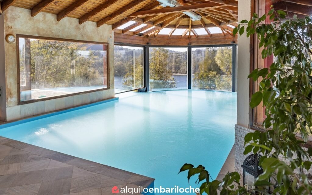 Casa sobre el Lago Moreno, Piscina Climatizada y Muelle en Bariloche, foto 30