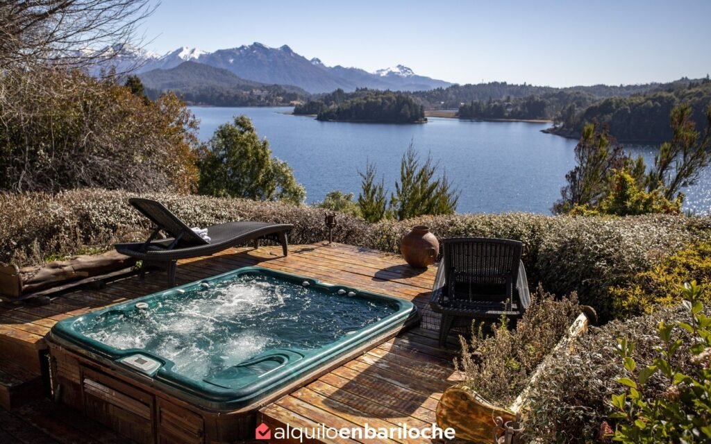 Casa sobre el Lago Moreno, Piscina Climatizada y Muelle en Bariloche, foto 44