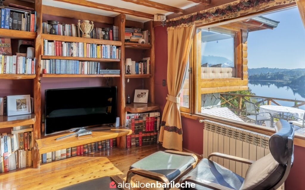 Casa sobre el Lago Moreno, Piscina Climatizada y Muelle en Bariloche, foto 14