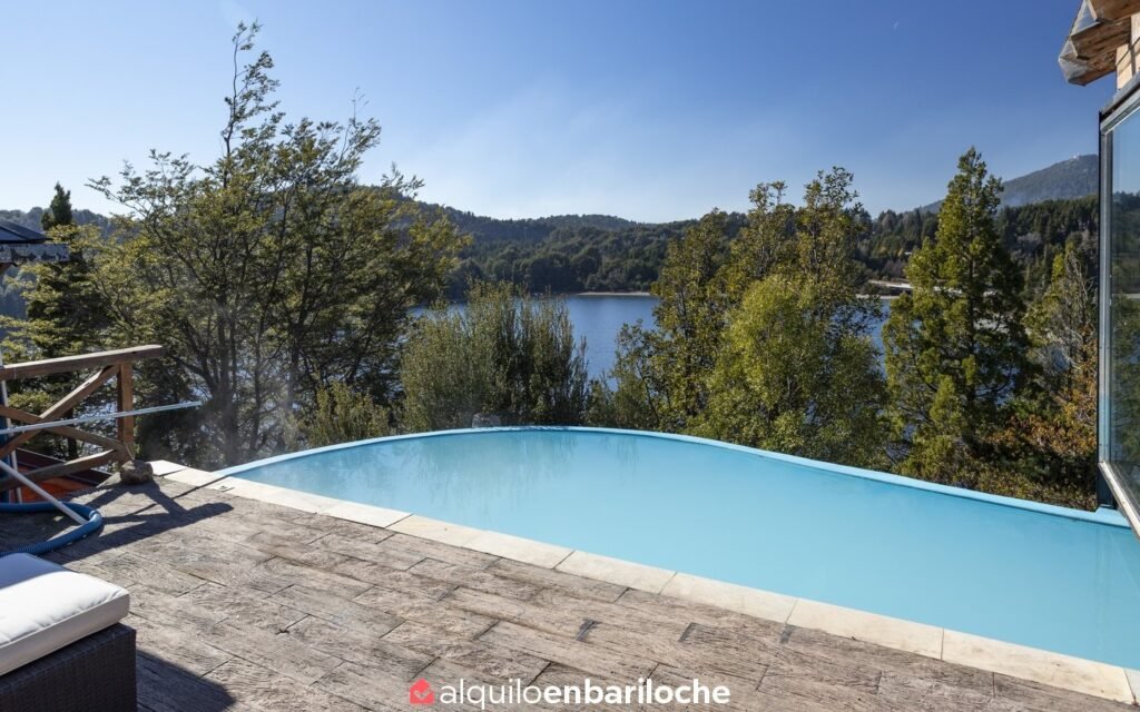 Casa sobre el Lago Moreno, Piscina Climatizada y Muelle en Bariloche, foto 32