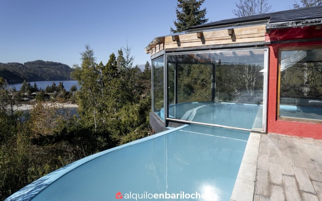 Casa sobre el Lago Moreno, Piscina Climatizada y Muelle en Bariloche, foto 33