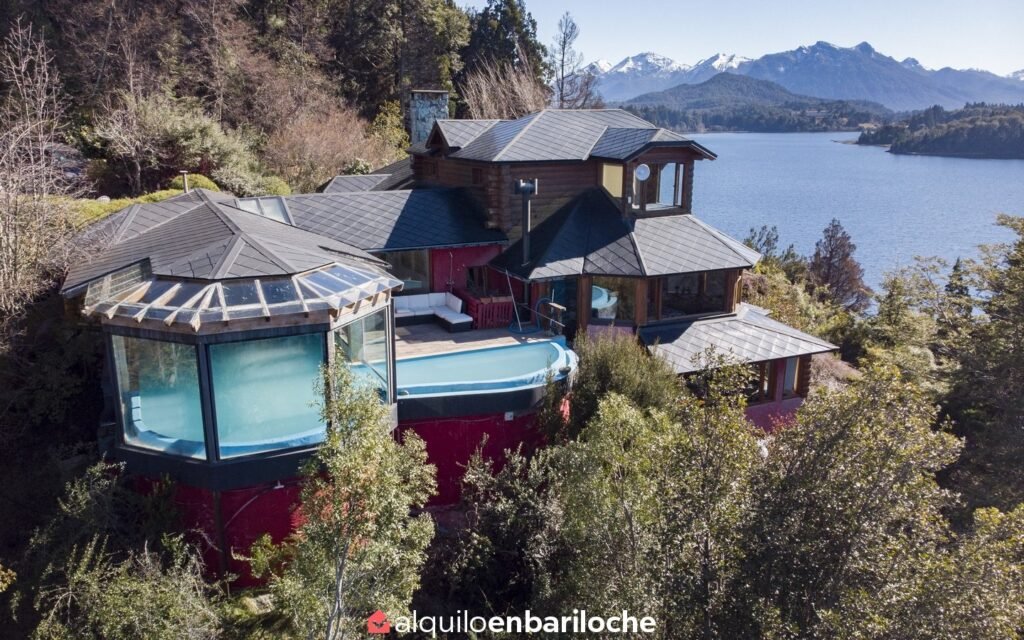 Casa sobre el Lago Moreno, Piscina Climatizada y Muelle en Bariloche, foto 43