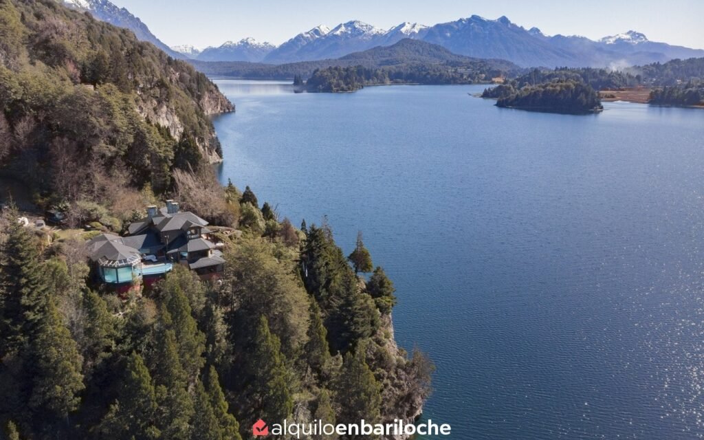 Casa sobre el Lago Moreno, Piscina Climatizada y Muelle en Bariloche, foto 48