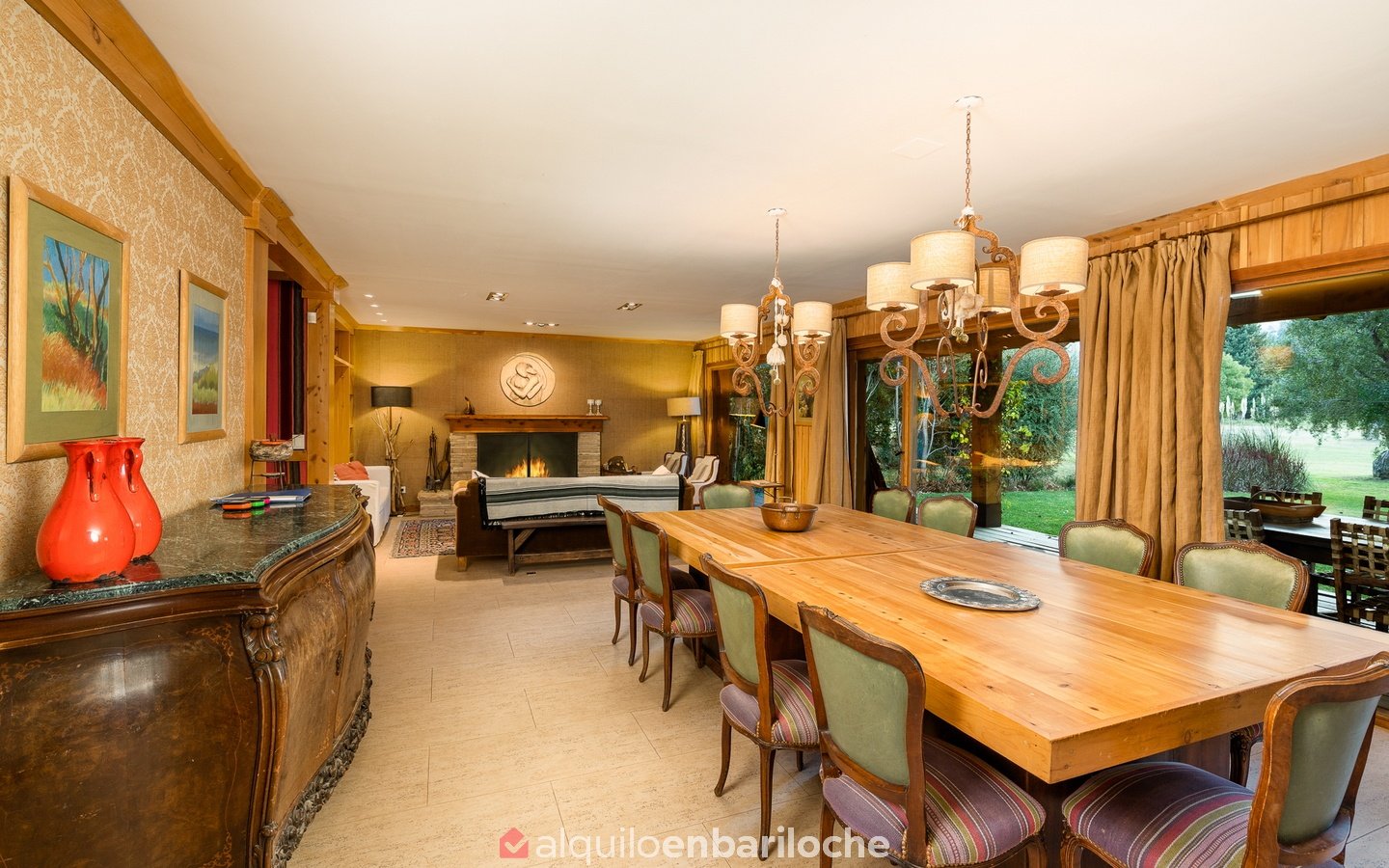 A Comedor-Living-Hogar Encendido