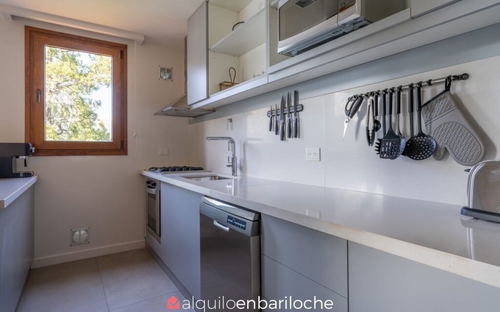 Departamento para 6 con acceso a la playa en Peñón de Arelauquen