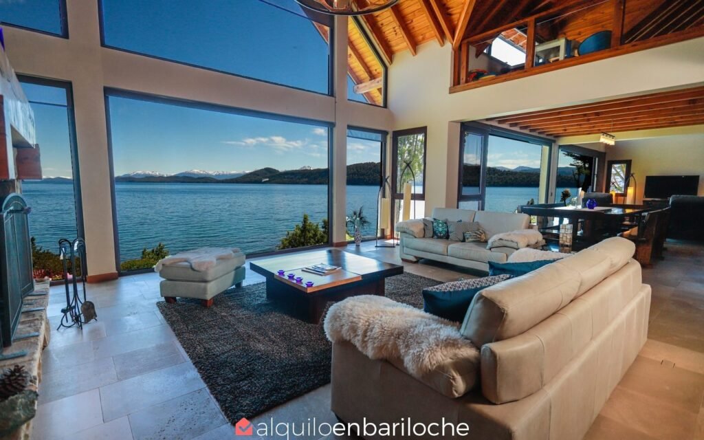 Casa para 10 personas con costa del Nahuel Huapi en Llao Llao