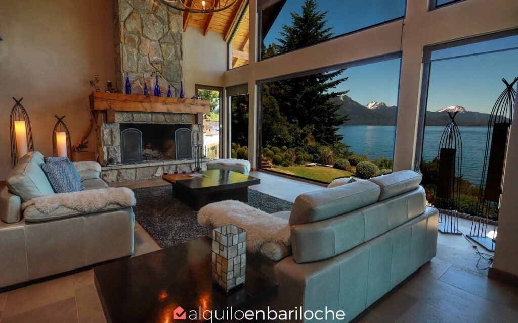 Casa para 10 personas con costa del Nahuel Huapi en Llao Llao