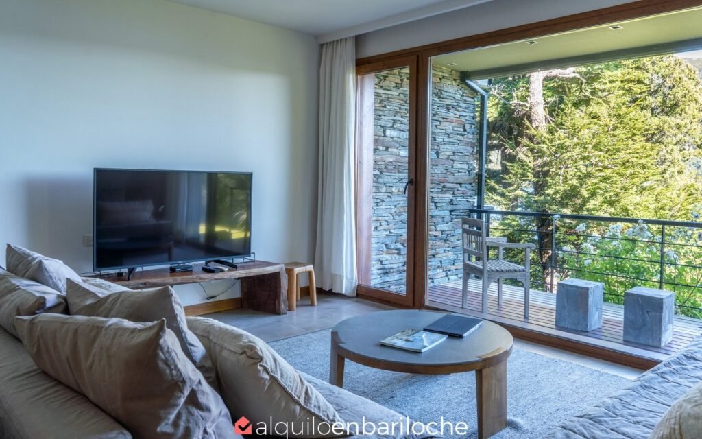 Departamento para 4 con vista al lago en Peñón de Arelauquen