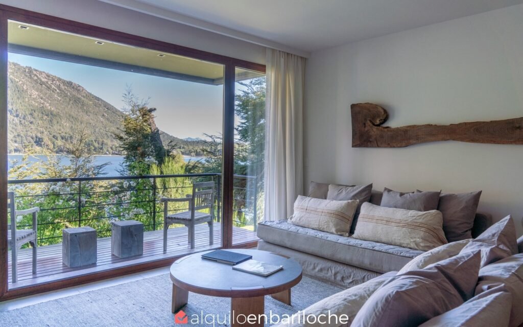Departamento para 4 con vista al lago en Peñón de Arelauquen