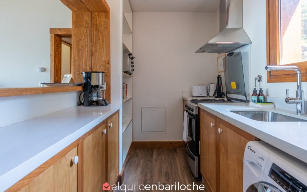 Departamento para 3 con vista al lago en Peñón de Arelauquen