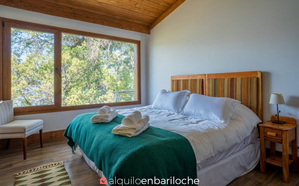 Departamento para 3 con vista al lago en Peñón de Arelauquen
