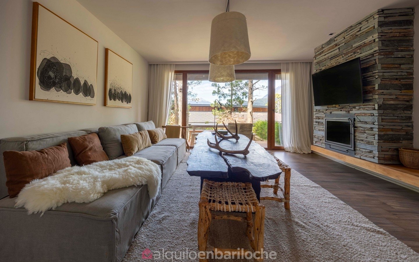 Departamento Planta Baja en Peñón de Arelauquen | Salida al Jardín