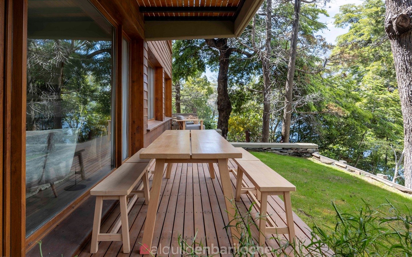 Departamento Planta Baja en Peñón de Arelauquen | Salida al Jardín