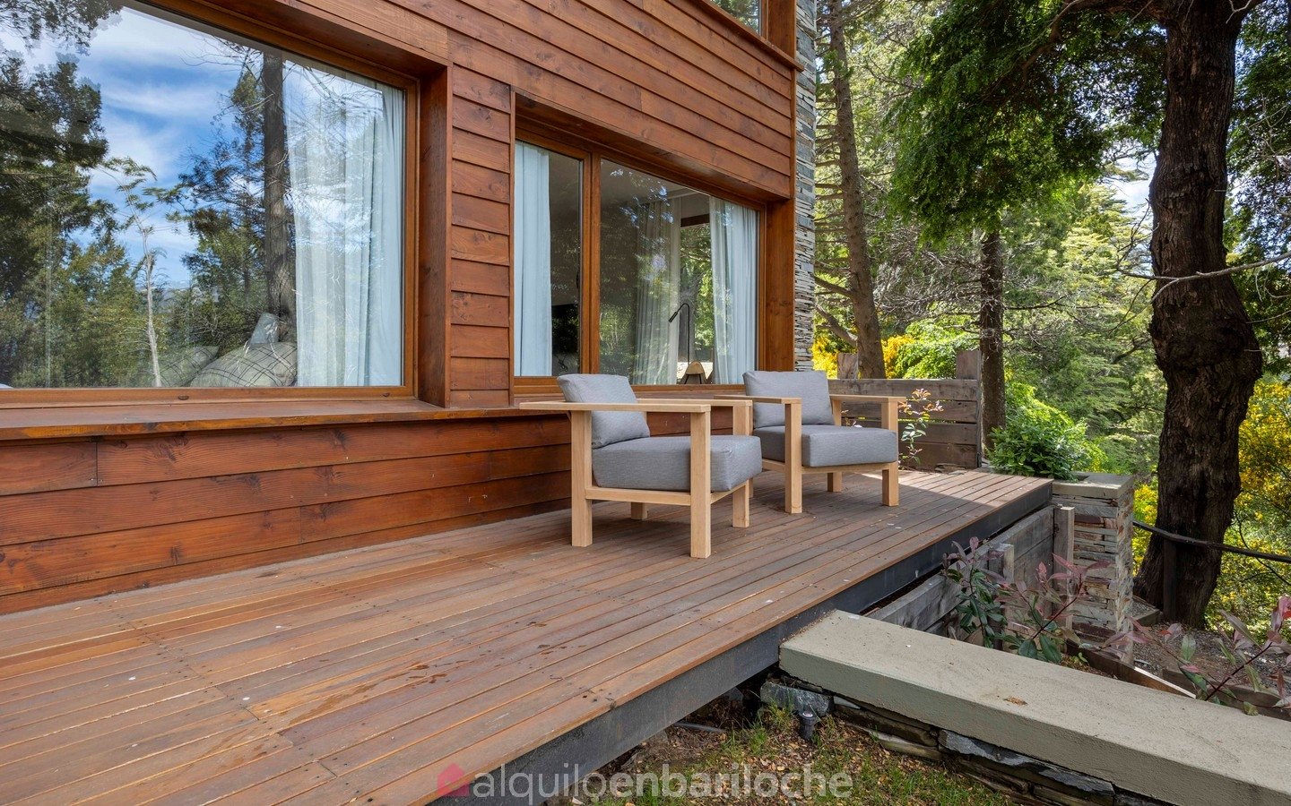 Departamento Planta Baja en Peñón de Arelauquen | Salida al Jardín
