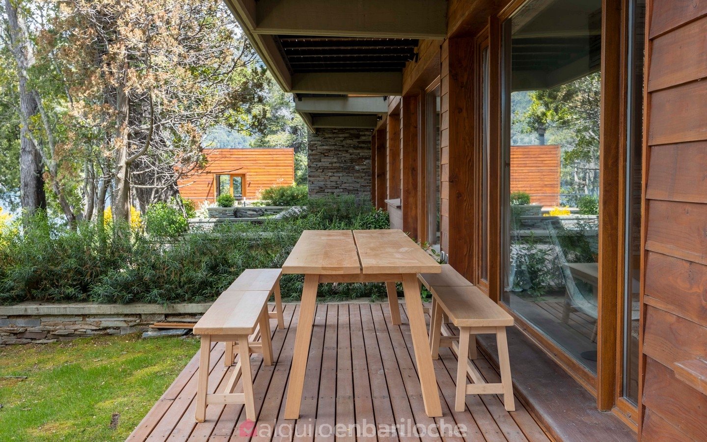 Departamento Planta Baja en Peñón de Arelauquen | Salida al Jardín