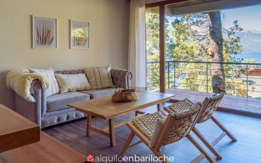 Departamento para 4 en Peñón de Arelauquen, con piscina del complejo