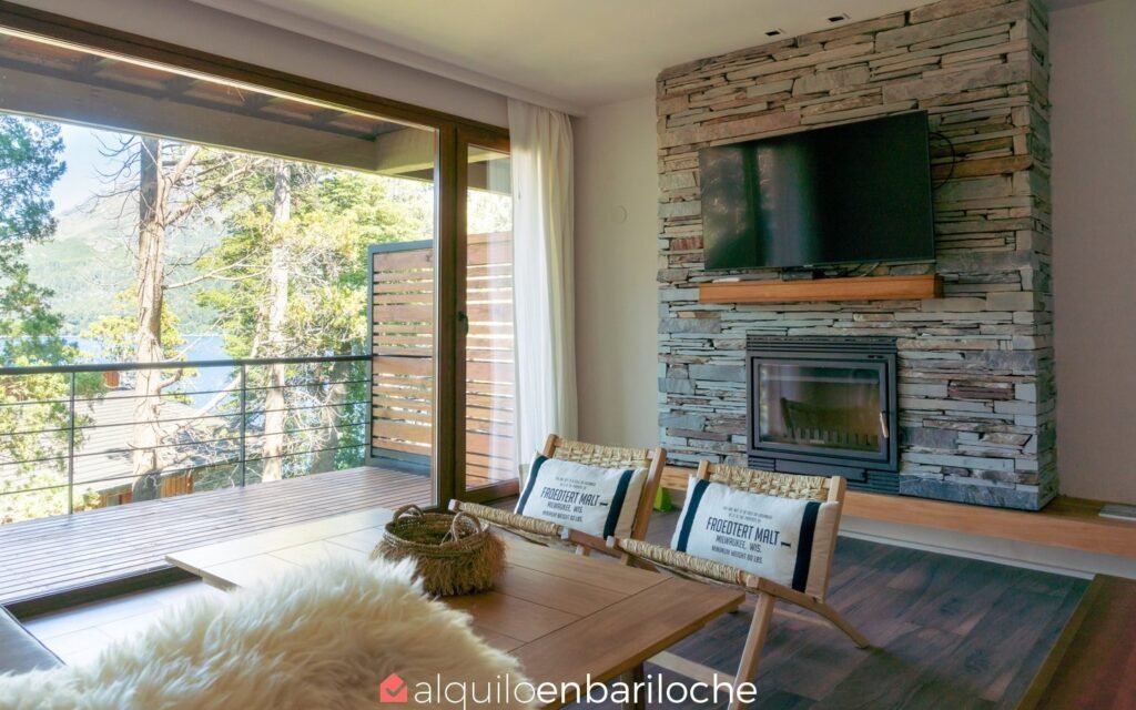 Departamento para 4 en Peñón de Arelauquen, con piscina del complejo