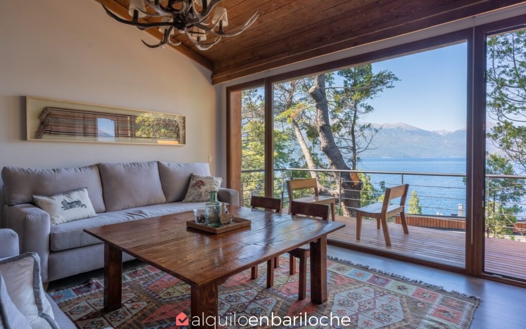 Departamento para 5 con acceso a la costa en Peñón de Arelauquen