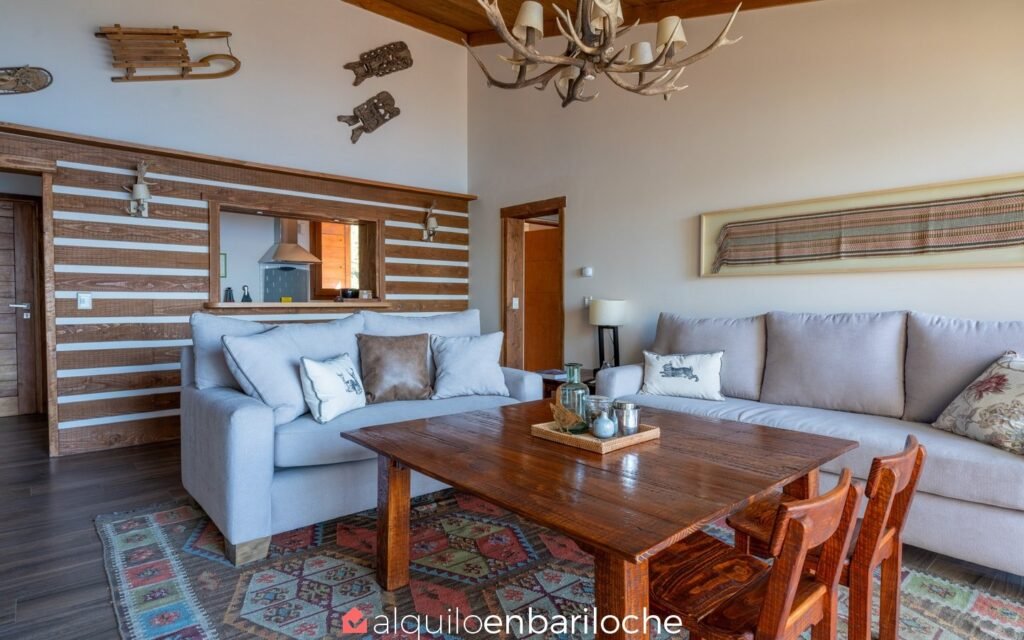 Departamento para 5 con acceso a la costa en Peñón de Arelauquen