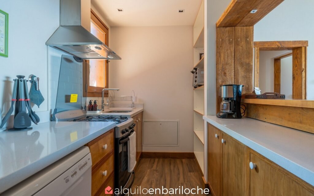 Departamento para 5 con acceso a la costa en Peñón de Arelauquen