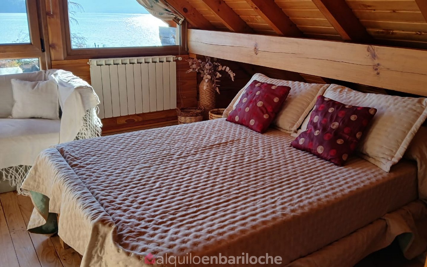 Alquiler Casa con Costa de Lago en Bariloche | Km 11