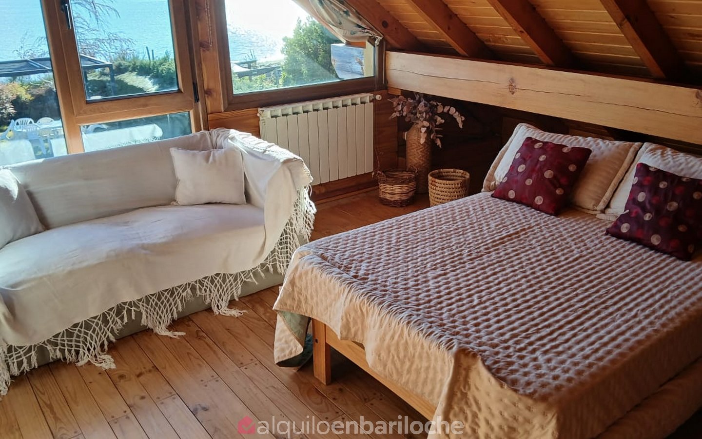Alquiler Casa con Costa de Lago en Bariloche | Km 11