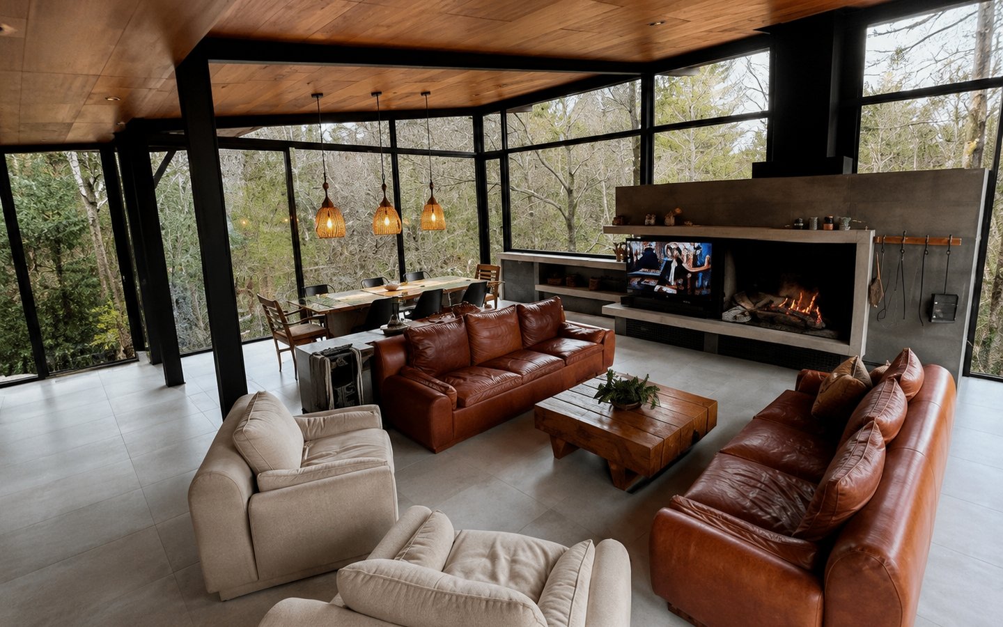 Casa con Costa al Lago Moreno en Bariloche para 6 Personas