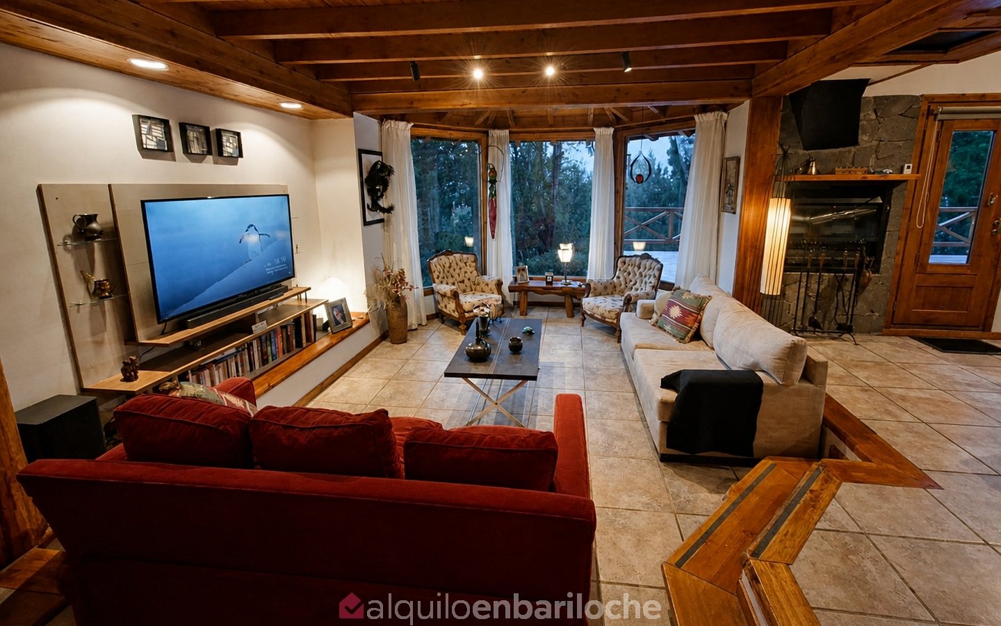Casa con Gran Parque y Vistas al Catedral | Arelauquen Golf