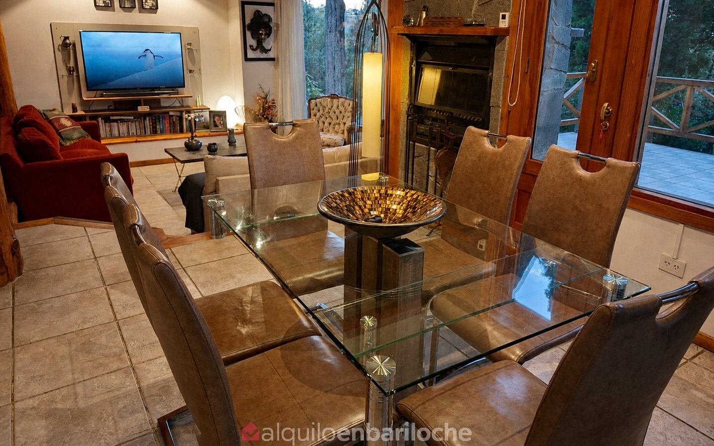 Casa con Gran Parque y Vistas al Catedral | Arelauquen Golf