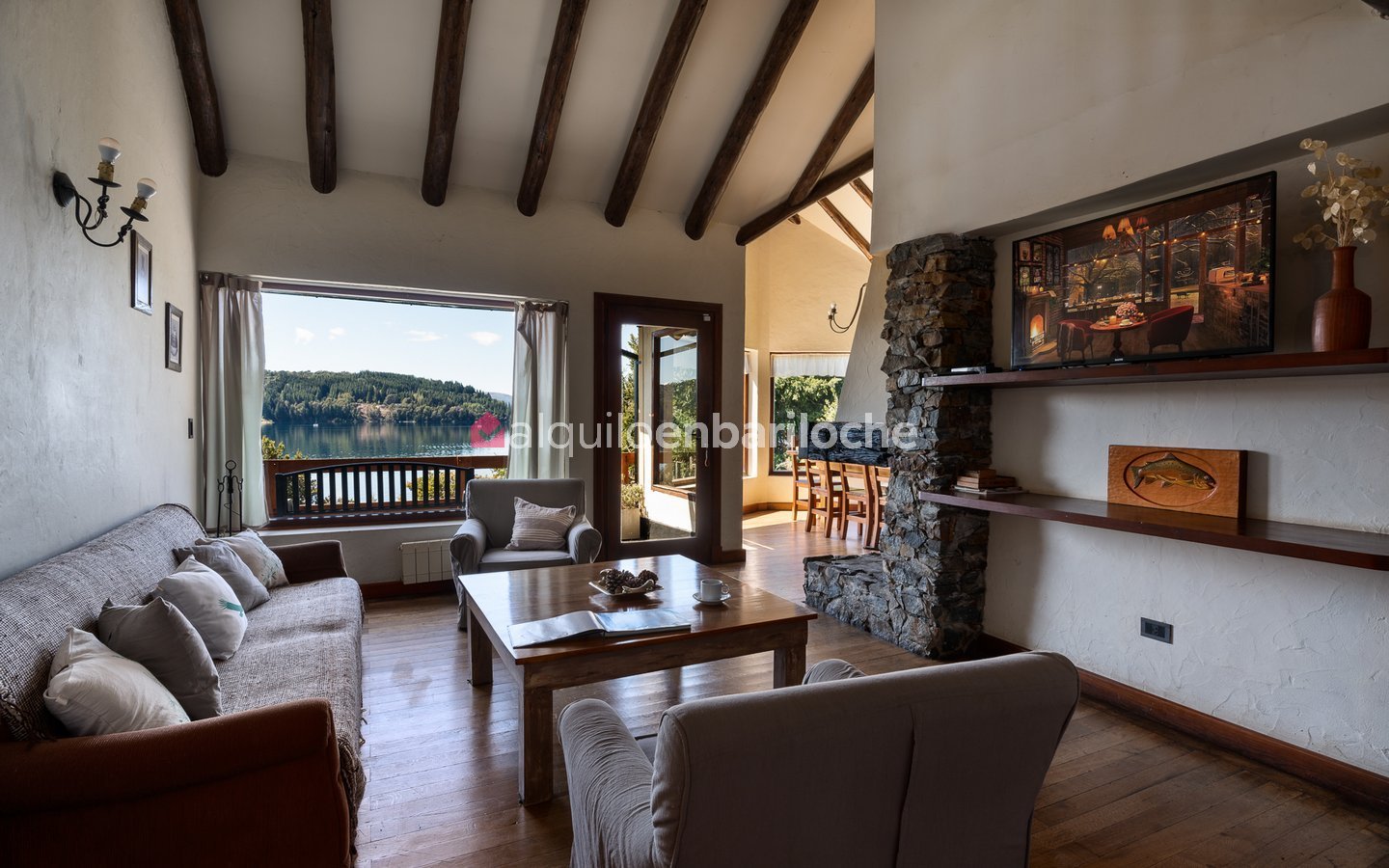 Casa con Playa en Km 12 | Alquiler con Costa de Lago