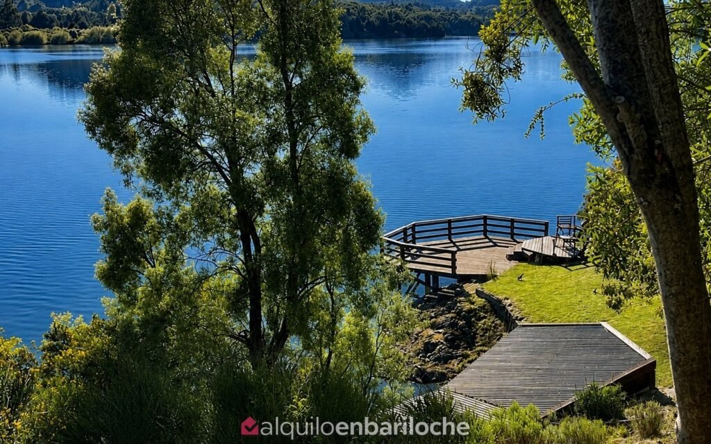 Casa para 9 personas con costa sobre el Lago Moreno en Península Llao Llao