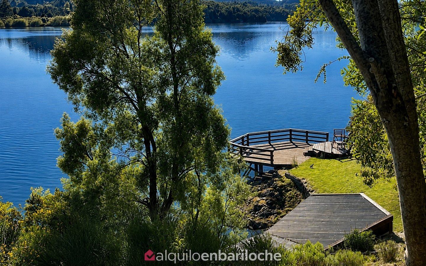 Casa para 9 personas con costa sobre el Lago Moreno en Península Llao Llao
