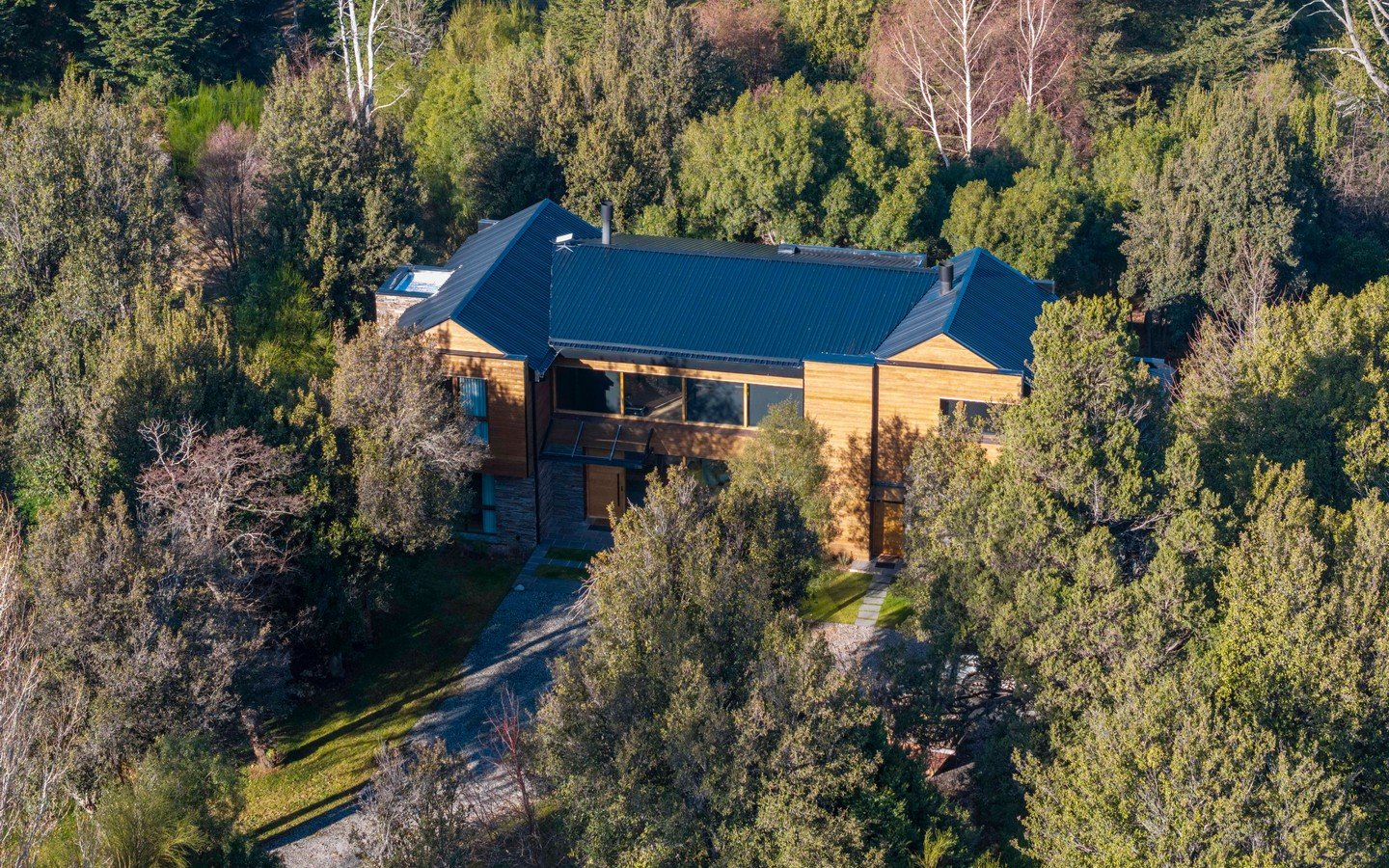 Casa para 8 en Arelauquen, barrio cerrado de Bariloche, con vistas al Cerro Ventana