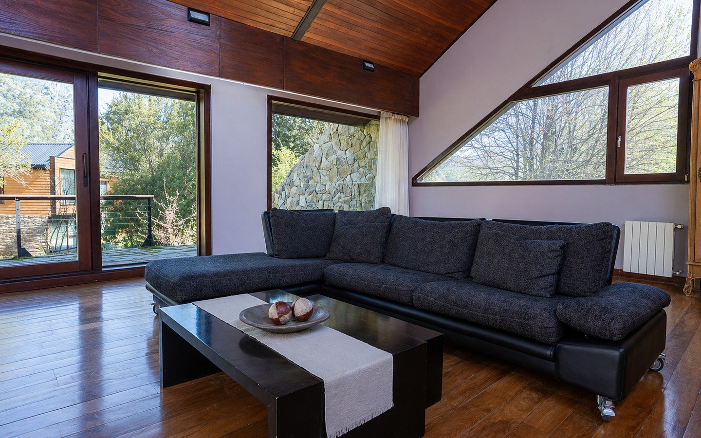 Casa para 8 en Arelauquen Golf & Country Club con vistas al golf y los cerros