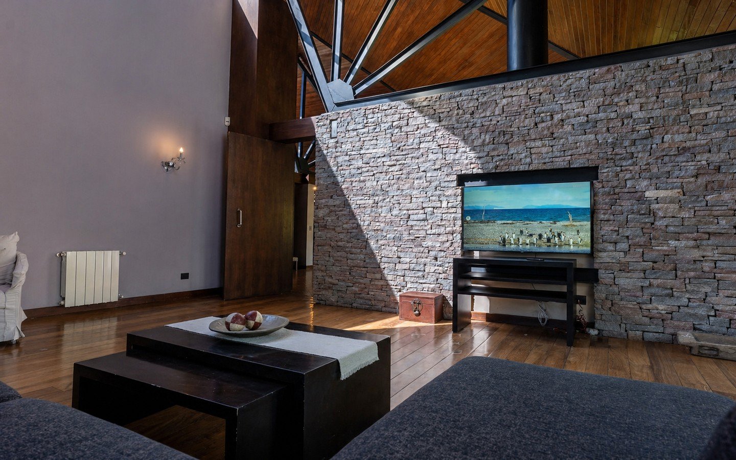 Casa para 8 en Arelauquen Golf & Country Club con vistas al golf y los cerros