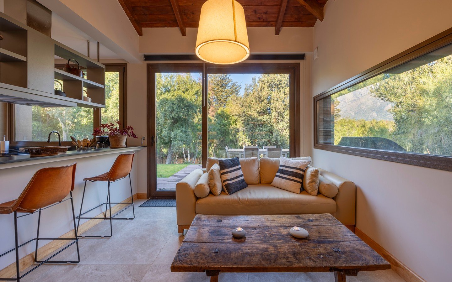 Casa para 8 en Arelauquen, barrio cerrado de Bariloche, con vistas al Cerro Ventana